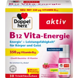 DOPPELHERZ Ampułki do picia B12 Vita-Energie, 30 szt