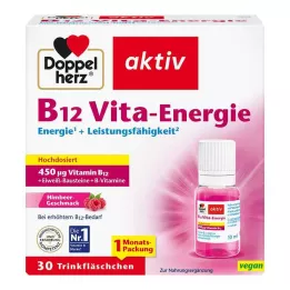 DOPPELHERZ Ampułki do picia B12 Vita-Energie, 30 szt
