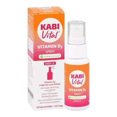 KABIVITAL 2,000 I.U. D3 w sprayu o smaku jabłkowym, 25 ml KABIVITAL 2,000 I.U. D3 w sprayu o smaku jabłkowym, 25 ml