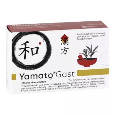 YamatoGast na łagodne dolegliwości żołądkowo-jelitowe (63 sztuki)