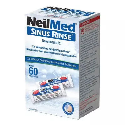 Neilmed Sinus Rinse worek z dozowaną solą do płukania nosa, 60X2,4 g Neilmed Sinus Rinse worek z dozowaną solą do płukania nosa, 60X2,4 g