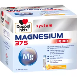 DOPPELHERZ Magnesium 375 Liquid system Trinkamp., 30 szt