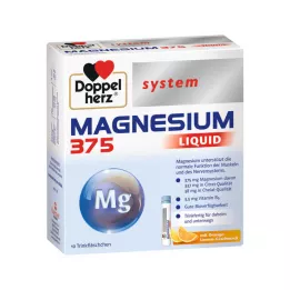 DOPPELHERZ Magnesium 375 Liquid system Trinkamp., 30 szt