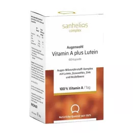 SANHELIOS Augenwohl Vitamin A plus Lutein Capsules, 60 kapsułek