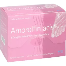 AMOROLFIN acis 50 mg/ml lakier do paznokci zawierający substancję czynną, 6 ml