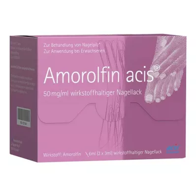 Aktywny lakier do paznokci Amorolfin acis® 50 mg/ml, 6 ml Aktywny lakier do paznokci Amorolfin acis® 50 mg/ml, 6 ml