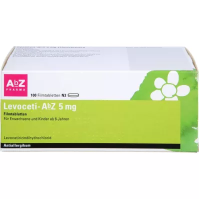 LEVOCETI-AbZ 5 mg tabletki powlekane, 100 szt