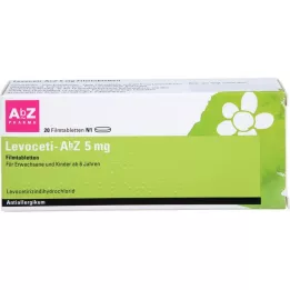 LEVOCETI-AbZ 5 mg tabletki powlekane, 20 szt