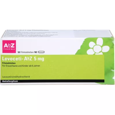 LEVOCETI-AbZ 5 mg tabletki powlekane, 50 szt