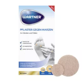 WARTNER Plaster przeciw brodawkom, 24 szt