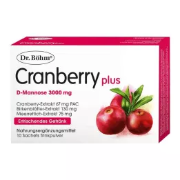 DR.BÖHM Żurawina plus granulki, 10 szt