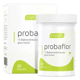NUPURE probaflor Probiotics for Intestinal Restoration Kps, 60 szt