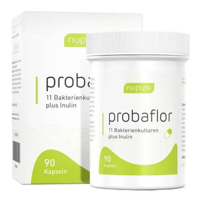 NUPURE probaflor Probiotyki do odbudowy jelit Kps, 90 szt