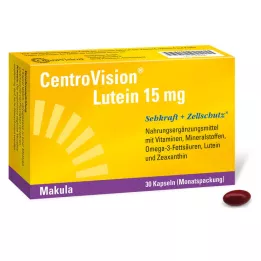 CENTROVISION Luteina 15 mg w kapsułkach, 30 kapsułek