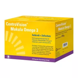 CENTROVISION Kapsułki Macula Omega-3, 270 kapsułek