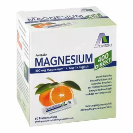 MAGNESIUM 400 bezpośrednich paluszków pomarańczowych, 50X2,1 g