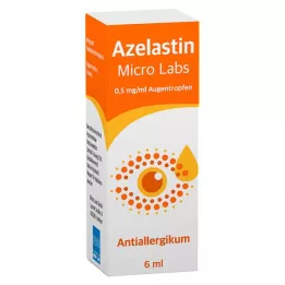 AZELASTIN Krople do oczu Micro Labs 0,5 mg/ml, 6 ml