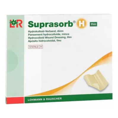 Opatrunek hydrokoloidowy Suprasorb H cienki 5x5 cm, 10 sztuk Opatrunek hydrokoloidowy Suprasorb H cienki 5x5 cm, 10 sztuk