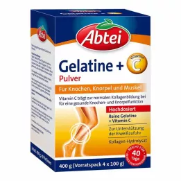 ABTEI Żelatyna Plus Witamina C w proszku, 400 g
