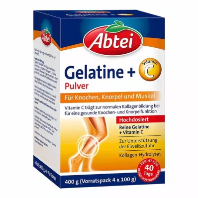 ABTEI Żelatyna Plus Witamina C w proszku, 400 g