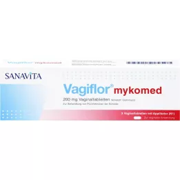 VAGIFLOR mykomed 200 mg tabletki dopochwowe, 3 szt