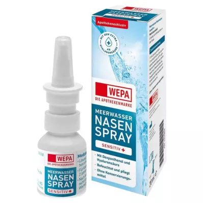 WEPA Woda morska, spray do nosa wrażliwy+, 1X20 ml WEPA Woda morska, spray do nosa wrażliwy+, 1X20 ml