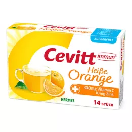 CEVITT granulki bez cukru o smaku gorącej pomarańczy, 14 szt