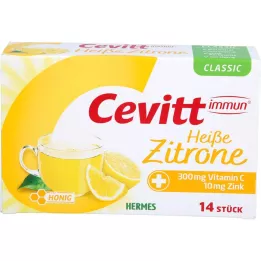 CEVITT granulki immune hot lemon classic, 14 szt