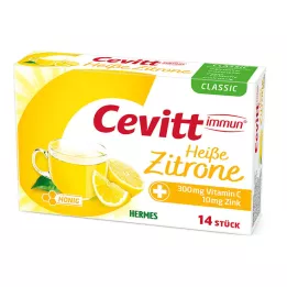 CEVITT granulki immune hot lemon classic, 14 szt