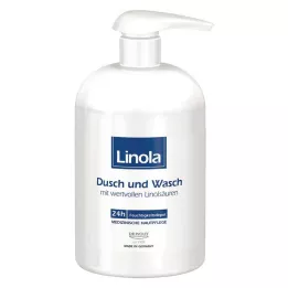 LINOLA Prysznic i myjka z dozownikiem, 500 ml