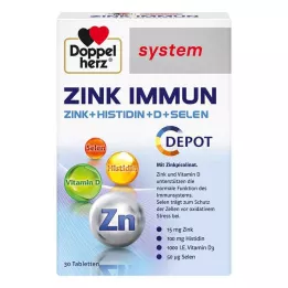 DOPPELHERZ Cynk Immune Depot System Tablets, 30 kapsułek