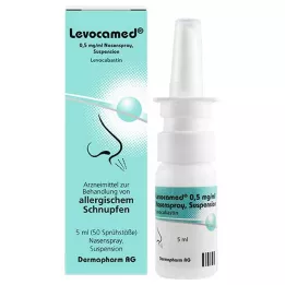 LEVOCAMED 0,5 mg/ml zawiesina aerozolu do nosa, 5 ml