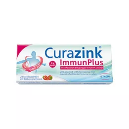 CURAZINK Pastylki do ssania ImmunPlus, 20 szt