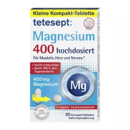 Tetesept Magnez 400 tabletki wysokodawkowe, 30 szt