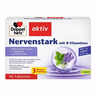 DOPPELHERZ Tabletki wzmacniające nerwy, 90 szt DOPPELHERZ Tabletki wzmacniające nerwy, 90 szt