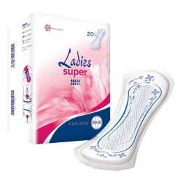 PARAM LADIES EXKLUSIV Wkładka na nietrzymanie moczu super, 20 szt