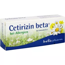 CETIRIZIN tabletki powlekane beta, 60 szt