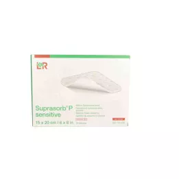 SUPRASORB P sensitive PU-Foam v.non-bor.15x20cm, 10 szt