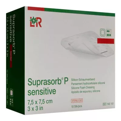 Suprasorb P wrażliwy PU-Schaumv.bor.lite 7,5x7,5, 10 szt Suprasorb P wrażliwy PU-Schaumv.bor.lite 7,5x7,5, 10 szt