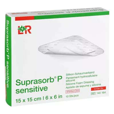 Suprasorb P wrażliwy PU-Schaumv.bor.lite 15x15cm, 10 szt Suprasorb P wrażliwy PU-Schaumv.bor.lite 15x15cm, 10 szt