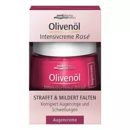 OLIVENÖL INTENSIVCREME Różany krem pod oczy, 15 ml