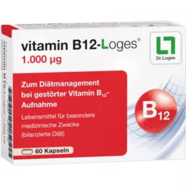 VITAMIN B12-LOGES kapsułki 1000 μg, 60 szt