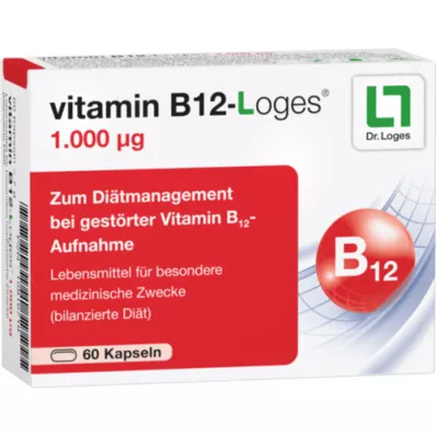 VITAMIN B12-LOGES kapsułki 1000 μg, 60 szt