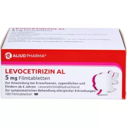 LEVOCETIRIZIN AL Tabletki powlekane 5 mg, 100 szt