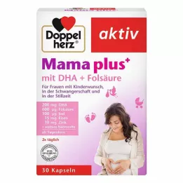 DOPPELHERZ Mum plus z DHA+kwas foliowy kapsułki, 30 szt