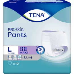 TENA PANTS spodnie jednorazowe maxi L, 10 szt