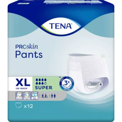 TENA PANTS super XL spodnie jednorazowe, 12 szt