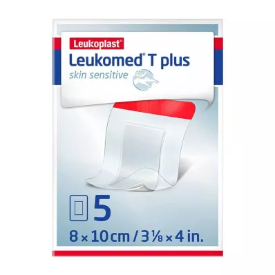 Leukomed® T plus skóra wrażliwa 8x10 cm, 5 szt Leukomed® T plus skóra wrażliwa 8x10 cm, 5 szt