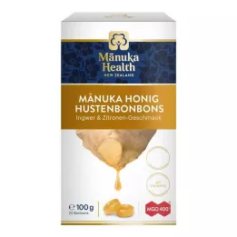 MANUKA HEALTH MGO 400+ pastylki imbirowo-cytrynowe, 100 g