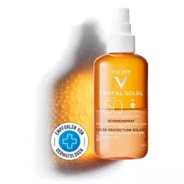 VICHY CAPITAL Soleil sun spray brązowy LSF 50, 200 ml